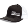 MWI Black/White Snapback Hat