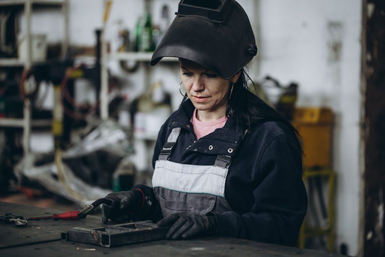 Yes, welding is for women